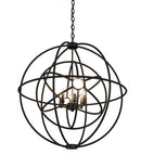 Meyda 30"W Atom Enerjisi 6 LT Chandelier '174579