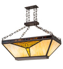 Meyda 48"L Nuevo Mission Oblong Inverted Pendant '175804