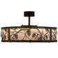 Meyda 36"w Whispering Pines Chandel-Air- 176825