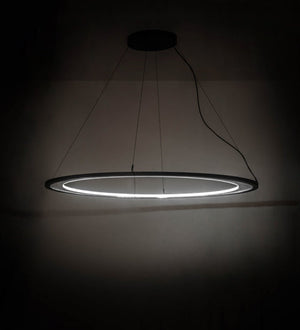 Meyda 61" Long Anillo Ellipse Oblong Pendant- 177697