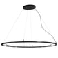 Meyda 61" Long Anillo Ellipse Oblong Pendant- 177697