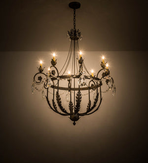 Meyda 40" Wide Antonia 8 Light Chandelier- 178081