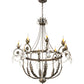 Meyda 40" Wide Antonia 8 Light Chandelier- 178081