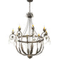 Meyda 40" Wide Antonia 8 Light Chandelier- 178081