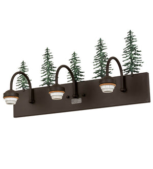 Meyda 24"W Tall Pines 3 LT Vanity Hardware '178427