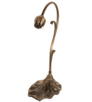 Meyda 15" High Stained Glass Pond Lily Accent Lamp - 17866