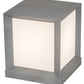 Meyda 16"sq Cubism Pier Mount- 178698