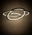 Meyda 63" Wide Anillo 3 Ring Cascading Pendant '179176