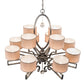 Meyda 40" Wide Croix 12 Light Chandelier- 179474