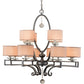 Meyda 40" Wide Croix 12 Light Chandelier- 179474