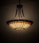 Meyda 26"W Fleur-de-Lite Inverted Pendant '179883