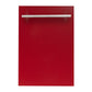 18 in. Compact Stainless Steel Top Control Dishwasher with Stainless Steel Tub and Modern Style Handle 40dBa