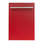 18 in. Compact Stainless Steel Top Control Dishwasher with Stainless Steel Tub and Modern Style Handle 40dBa