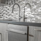 18 in. Compact Stainless Steel Top Control Dishwasher with Stainless Steel Tub and Modern Style Handle 40dBa