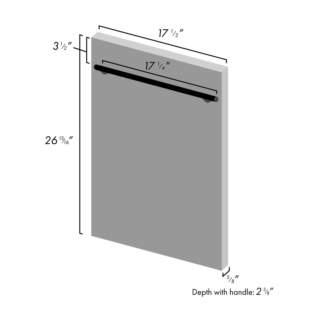 18 in. Compact Stainless Steel Top Control Dishwasher with Stainless Steel Tub and Modern Style Handle 40dBa