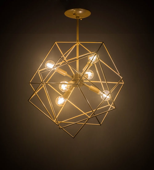 Meyda 19" Wide Conundrum Pendant '181092