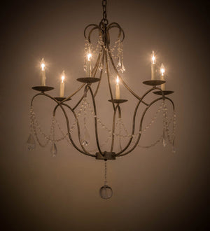 Meyda 31"W Kaitlynn 4 LT Chandelier- 182544