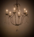 Meyda 31"W Kaitlynn 4 LT Chandelier- 182544