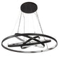 Meyda 60" Wide Anillo 4 Ring Cascading Pendant- 182716