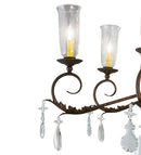 Meyda 62" Long Windsor 14 Light Oblong Chandelier- 183446