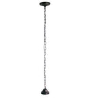 Meyda 4"FITTER 1LT MB HOLDER/4'WIRE/CNPY '183626