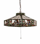 Meyda 24" Wide Poker Face Pendant 184491