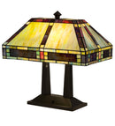 Meyda 20"H Chaves Oblong Table Lamp- 184702