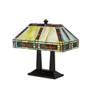 Meyda 20"H Chaves Oblong Table Lamp- 184702
