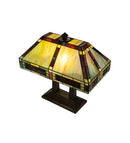 Meyda 20"H Chaves Oblong Table Lamp- 184702