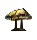 Meyda 20"H Chaves Oblong Table Lamp- 184702