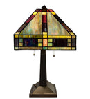 Meyda 20"H Chaves Oblong Table Lamp- 184702