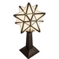 Meyda 17" High Moravian Star Accent Lamp - 18473