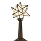 Meyda 17" High Moravian Star Accent Lamp - 18473