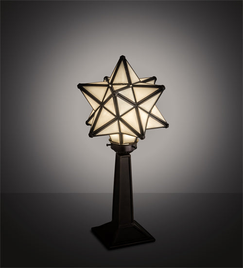 Meyda 17" High Moravian Star Accent Lamp - 18473