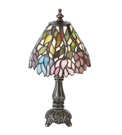 Meyda 13" High Wisteria Mini Lamp '18520