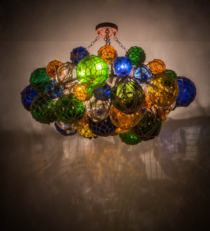 Meyda 56"W Bijoux Colores Chandelier '185262