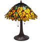 Meyda 18"H Follaje Table Lamp - 185544