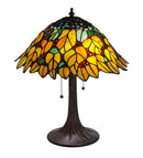 Meyda 18"H Follaje Table Lamp - 185544