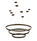 Meyda 48"W Anillo Halo 3 Ring Cascading Pendant '185849