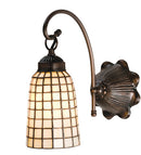 Meyda 6"W Terra Bone Wall Sconce '18643