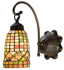 Meyda 6"W Tiffany Acorn Wall Sconce '18650