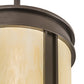 Meyda 12"w Cilindro Volusia Pendant- 186562