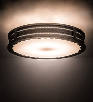 Meyda 42"W Cilindro Circleline Flushmount 186977