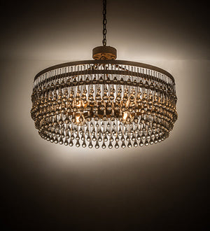 Meyda 35"W Corsica Chandelier- 187821