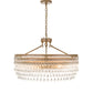 Meyda 35"W Corsica Chandelier- 187821