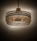 Meyda 35"W Corsica Chandelier 187821