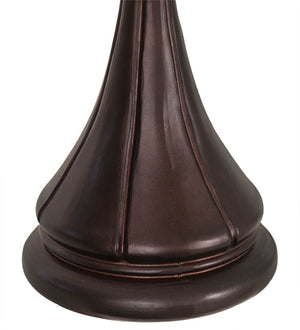 Meyda 10"H Fluted Table Base 18819
