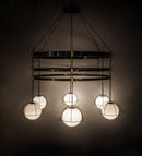 Meyda 116"W Heliocentricity 6 LT Chandelier 188206