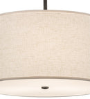 Meyda 24"W Cilindro Textrene Pendant '188859