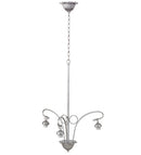 Meyda 24"W Victorian 3 LT Chandelier Hardware 189612